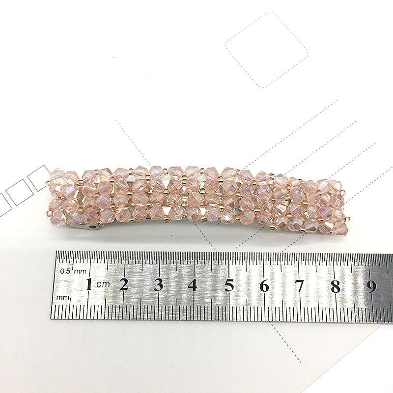 Women Simple Crystal Hair Clip