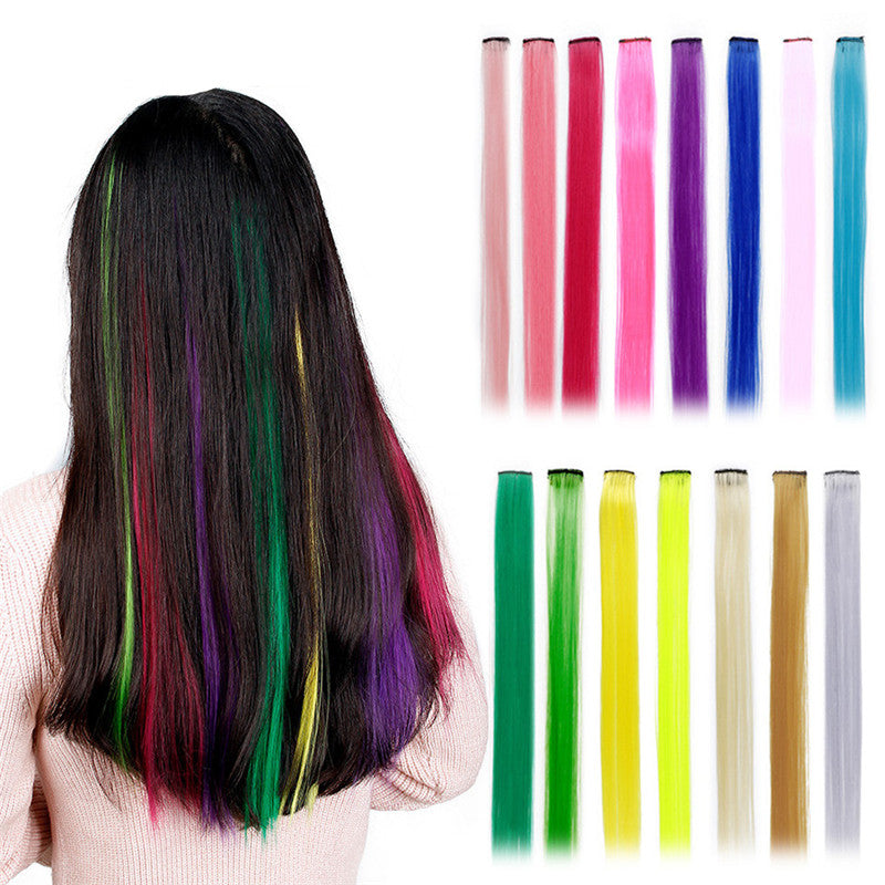 Single Clip Fashion Colorful Hairpiece