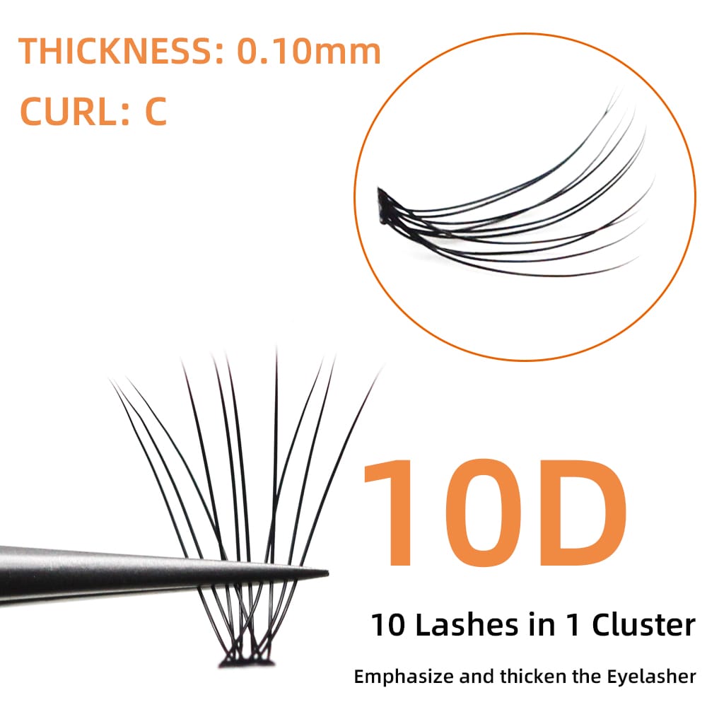 60pcs/Set Individual Cluster EyeLashes