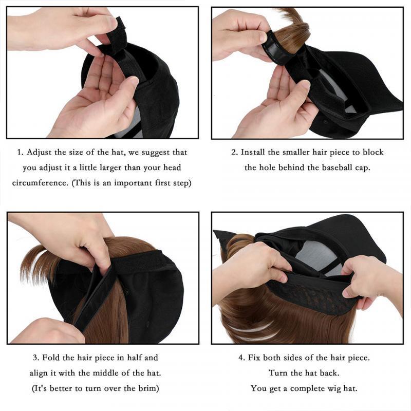 Short Hair One Piece Bobo Head Cap Wig