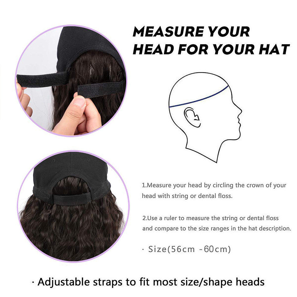 Short Hair One Piece Bobo Head Cap Wig