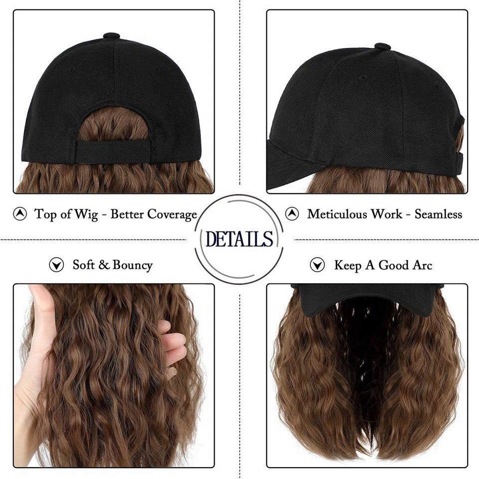 Short Hair One Piece Bobo Head Cap Wig