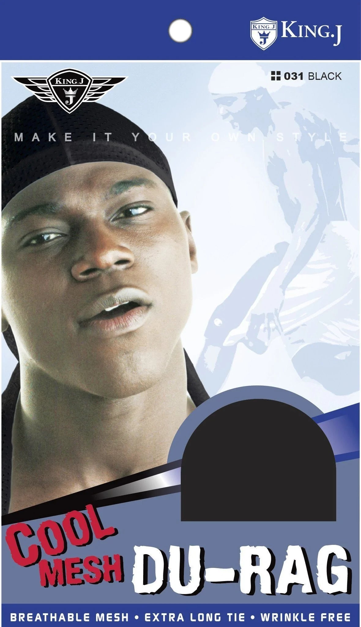 COOL MESH DU-RAG / BLACK