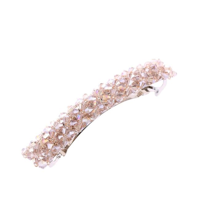 Women Simple Crystal Hair Clip