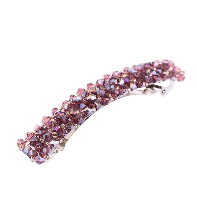 Women Simple Crystal Hair Clip