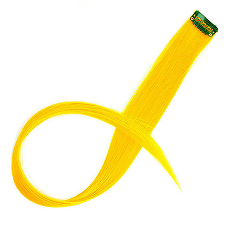 Single Clip Fashion Colorful Hairpiece