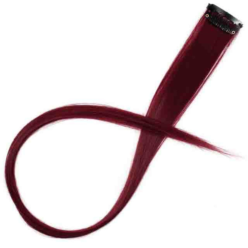 Single Clip Fashion Colorful Hairpiece