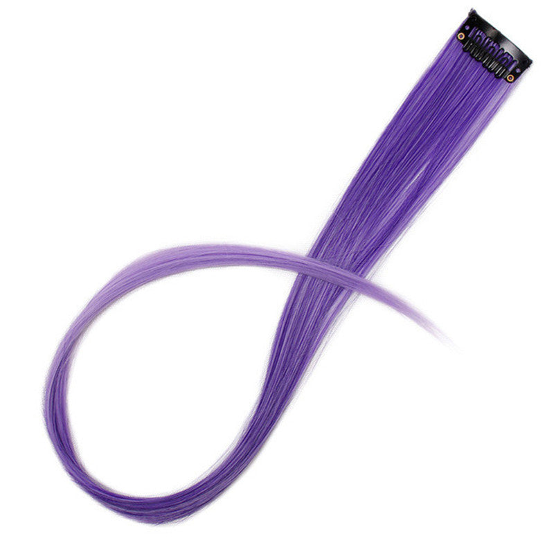 Single Clip Fashion Colorful Hairpiece