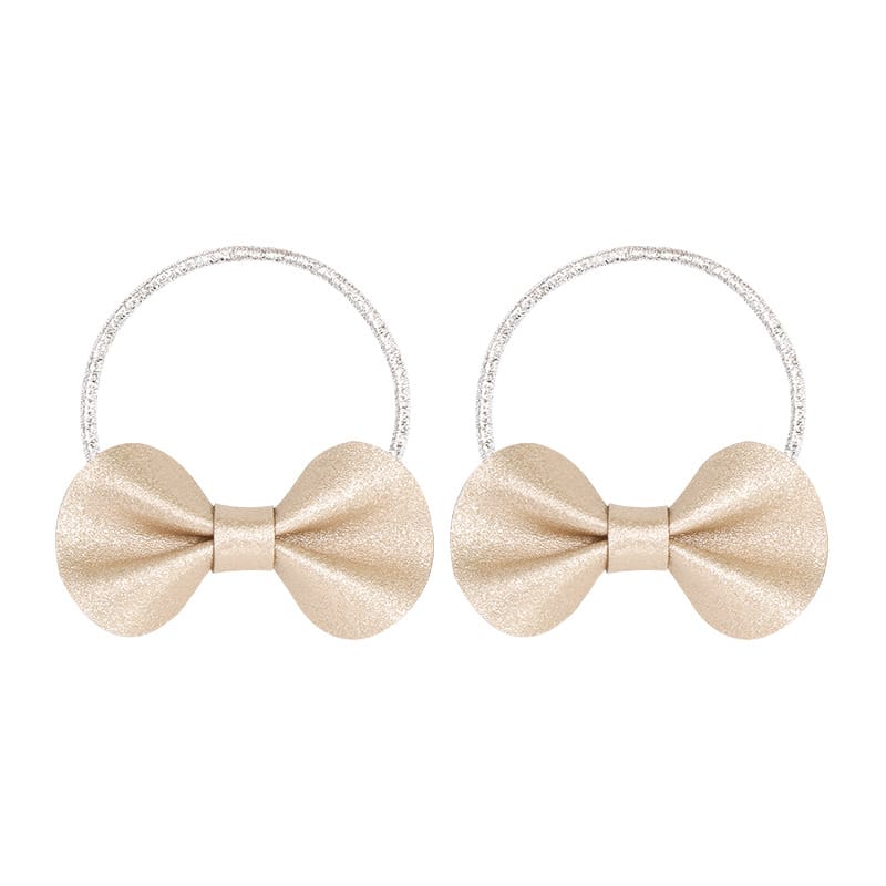 Girls Solid Color Bowknot Decor Hair Band