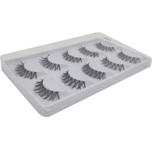 5 Pairs/box Naturally Slim Cross False Eyelashes
