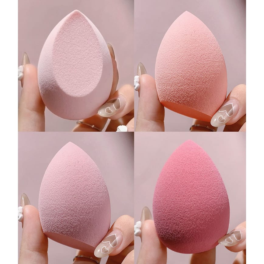 4pcs/set Makeup Tools Egg Shaped Puffs