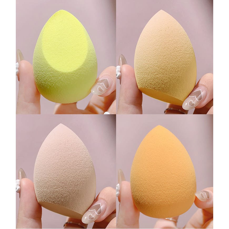 4pcs/set Makeup Tools Egg Shaped Puffs