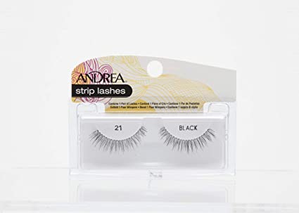 ARDELL-ANDREA STRIP LASHES 21,33,34,35,36,37,38 BLACK