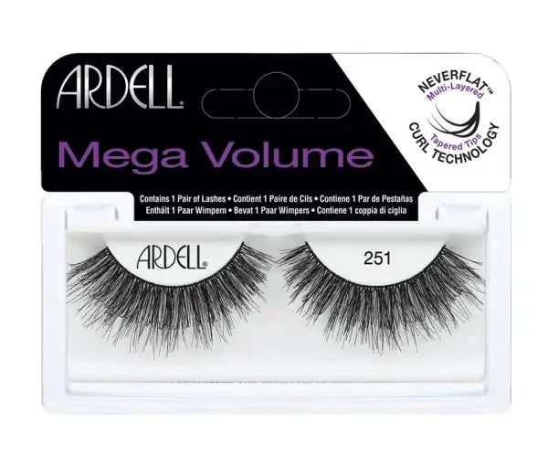 Ardell Lashes Mega Volume 251,252,253,254 Black