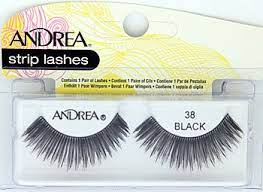 ARDELL-ANDREA STRIP LASHES 21,33,34,35,36,37,38 BLACK