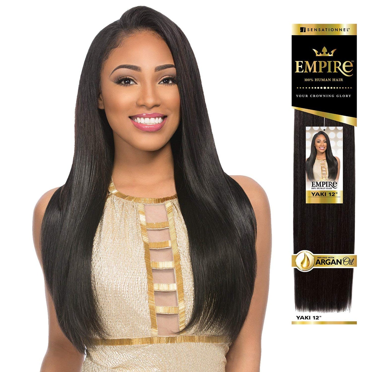 Sensationnel Empire 100% Human Hair - YAKI 16"