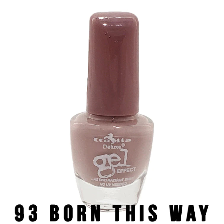 GEL EFFECT NAIL POLISH