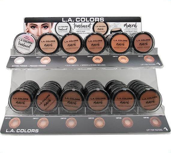 LA COLOR ETHNIC MINERAL PRESSED POWDER