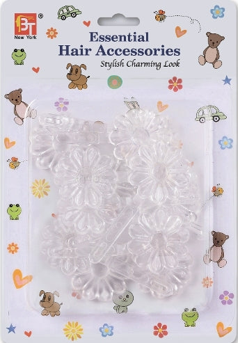 Barrette Daisy Clear
