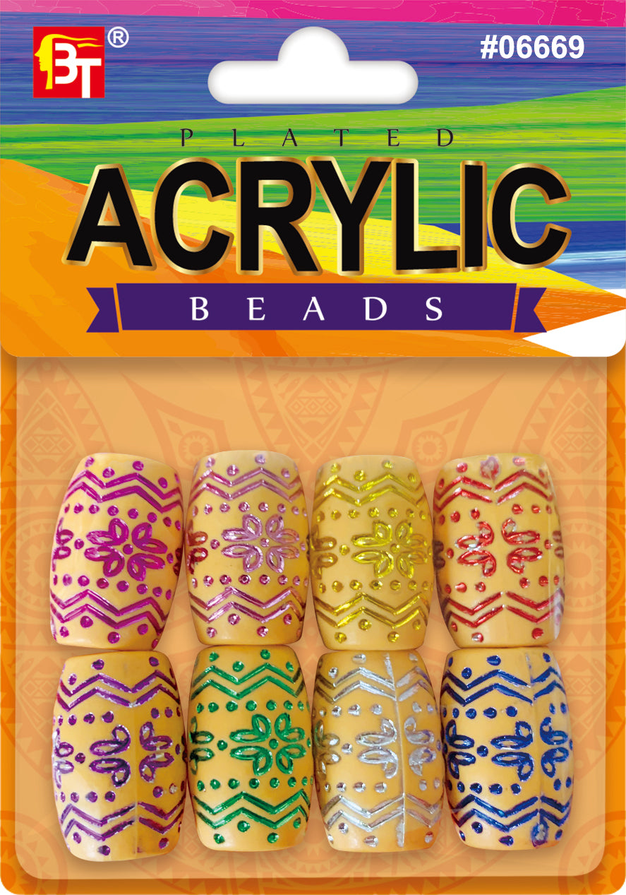 Plating Acrylic Beads