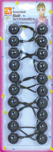 10 Ponytail Holders 20MM
