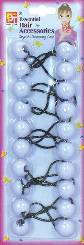 10 Ponytail Holders 20MM