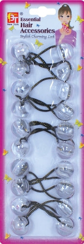 10 Ponytail Holders 20MM