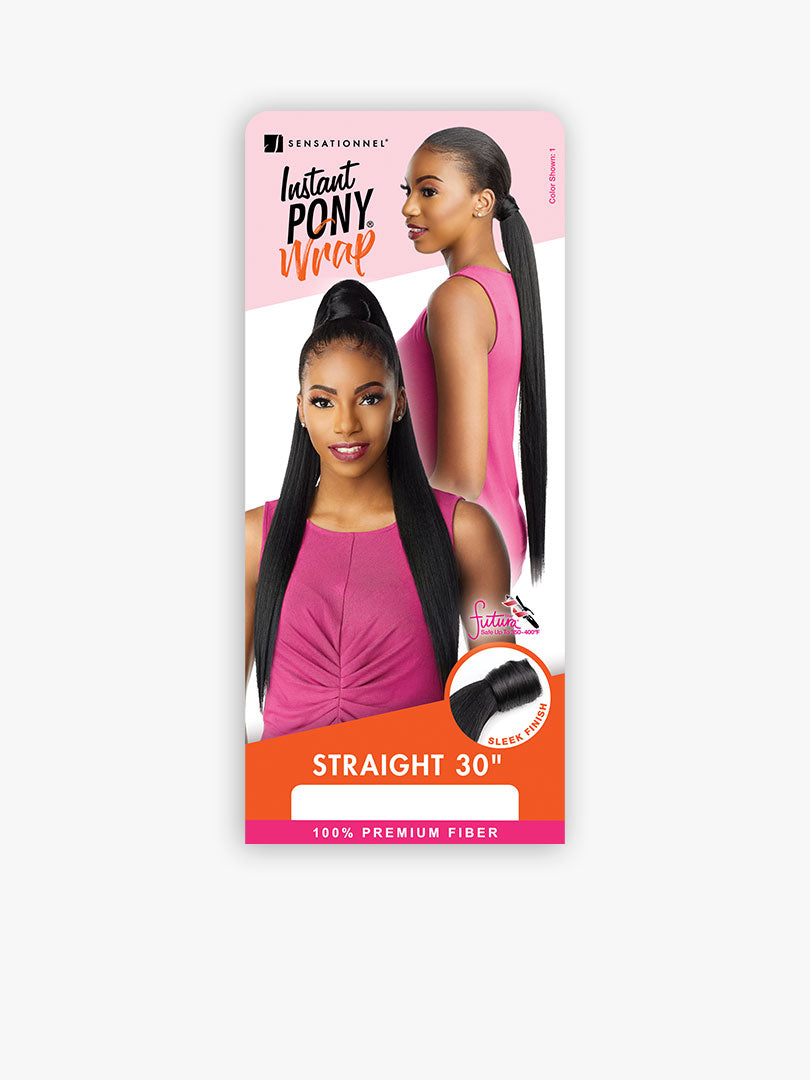 Sensationnel Instant Pony - Wrap Straight 30"