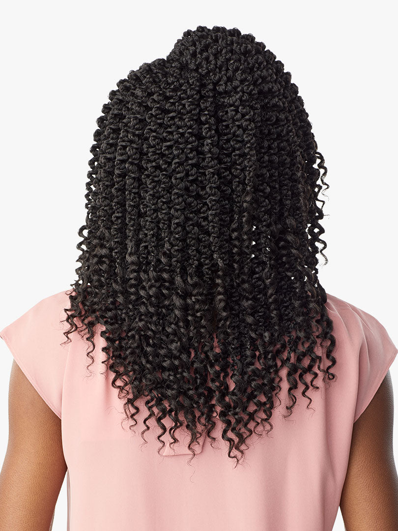 Sensationnel lulutress Pre-looped Crochet Braids - 3x 3D Passion Twist 12″