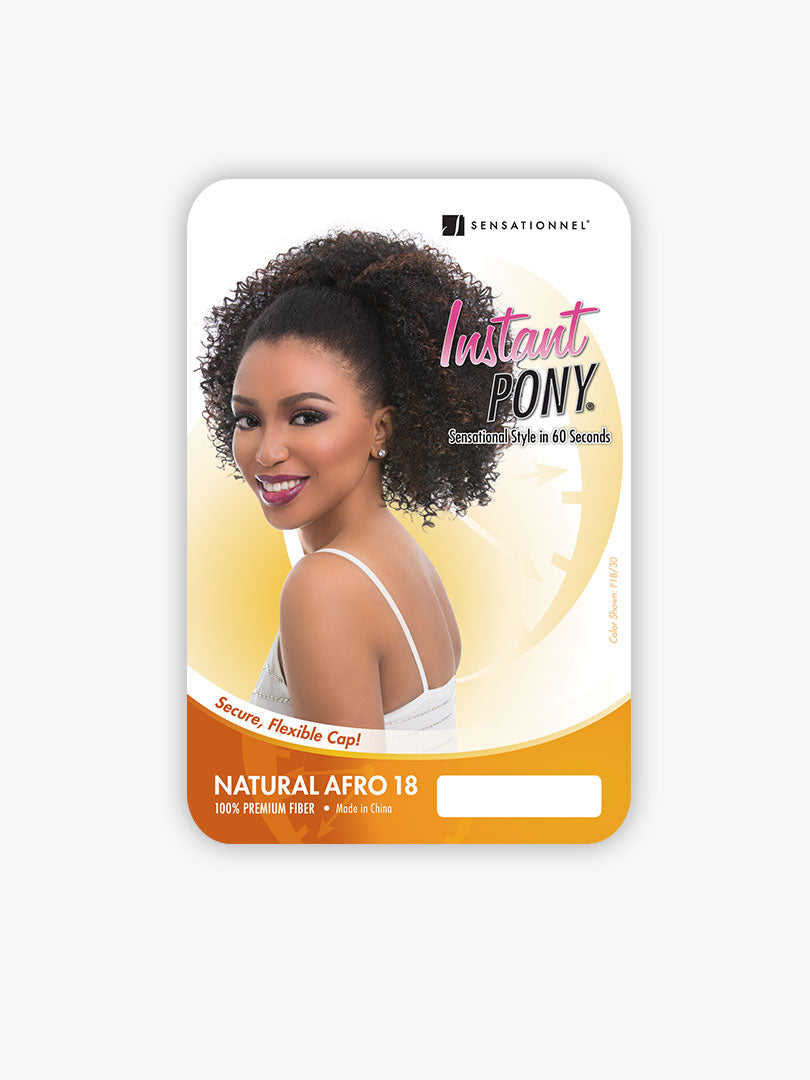 Sensationnel Instant Pony - Natural Afro 18
