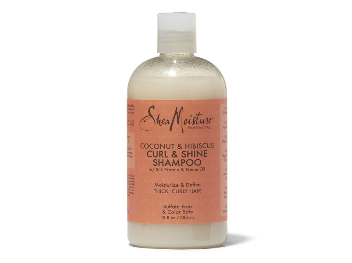 Shea Moisture Coconut & Hibiscus - Curl & Shine Shampoo - 13oz