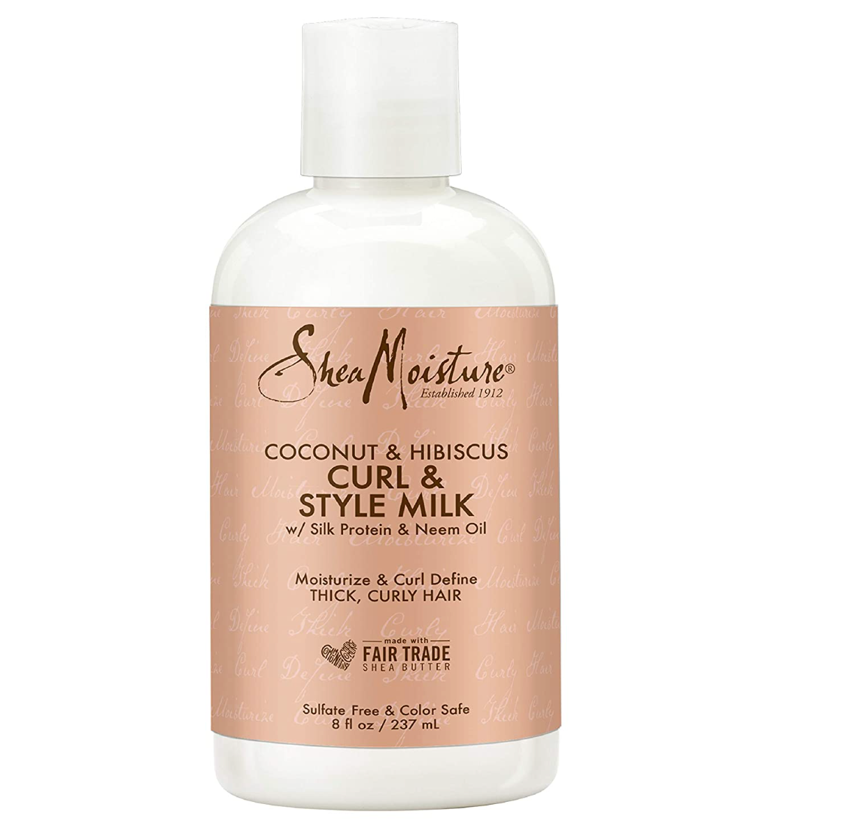 Shea Moisture Coconut & Hibiscus - Curl & Style Milk - 8 Oz