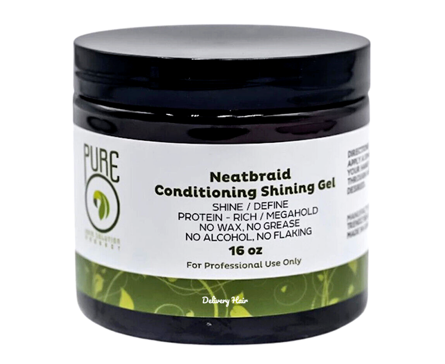 Pureo Neatbraid Conditioning Shining Gel - 16 Oz