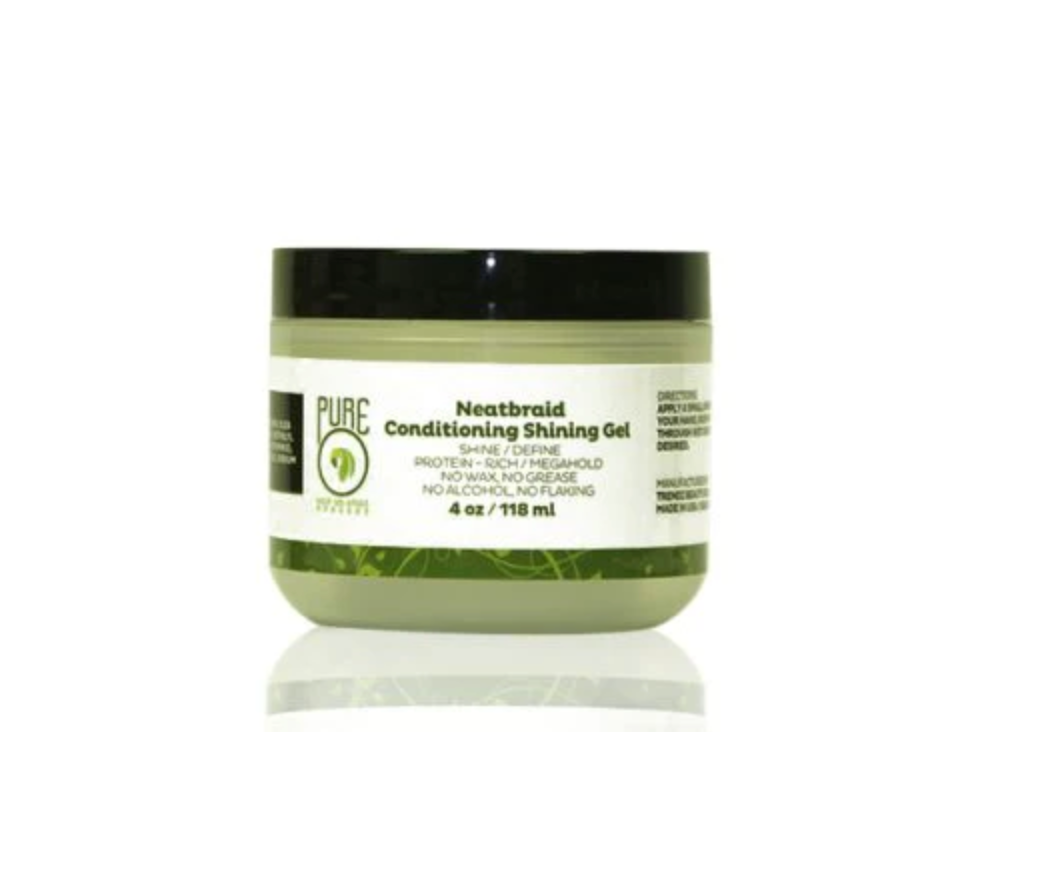 Pure O Neatbraid Conditioning Shining Gel - 4 Oz