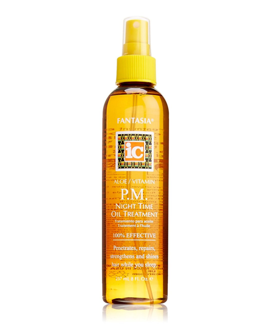 Fantasia Aloe/Vitamin P.M Night Time Oil Treatment - 8 Oz