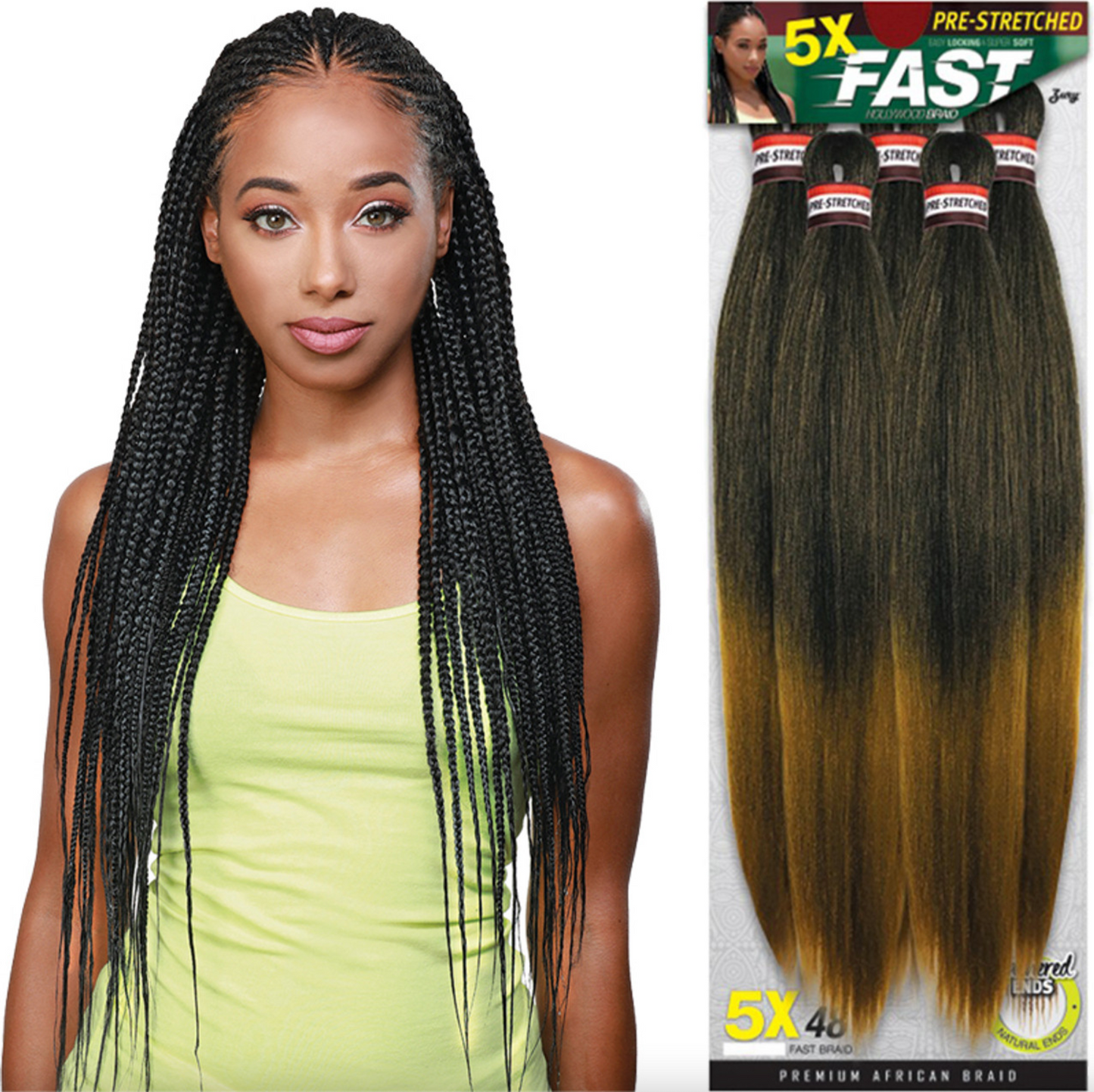 Fast Braid 5x - 48" Synthetic Jumbo Braid