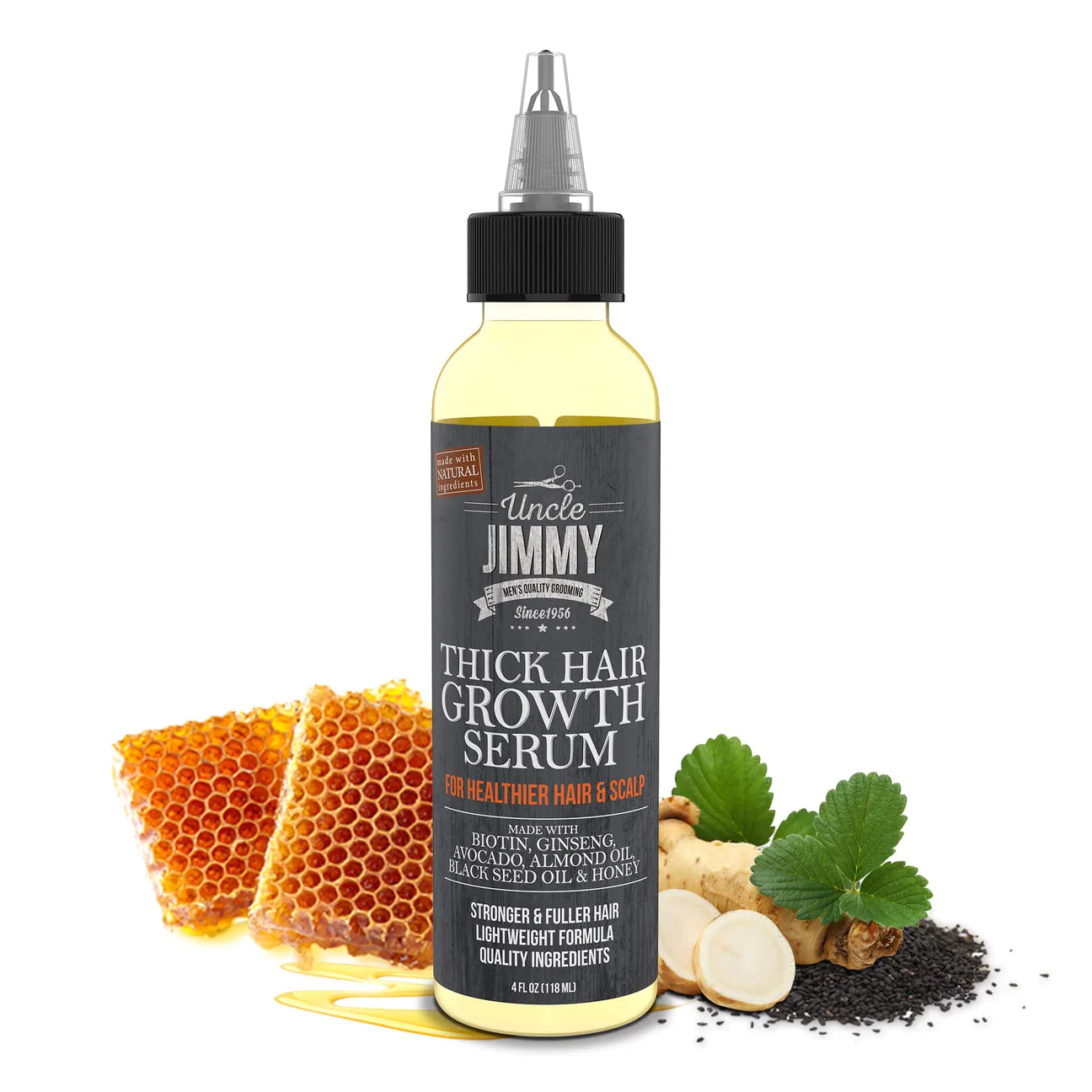 Uncle Jimmy Hair Growth Serum - 4oz