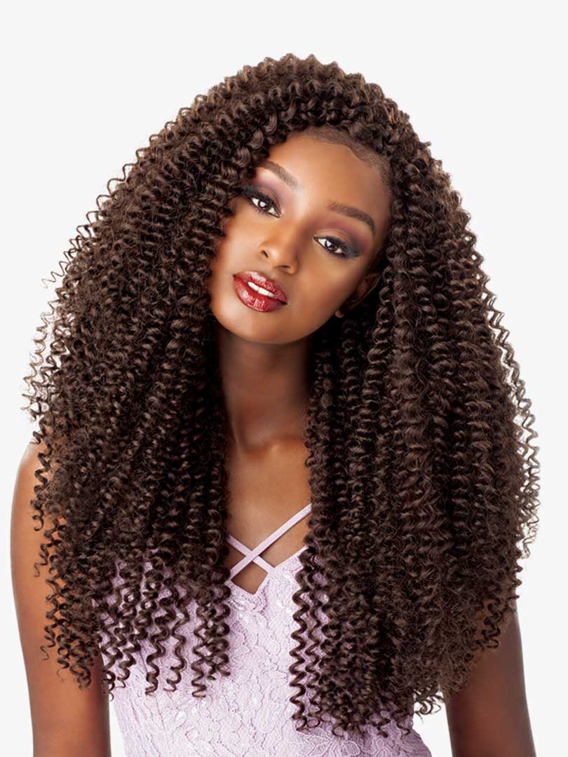 Sensationnel lulutress Crochet Braid Water Wave 18″