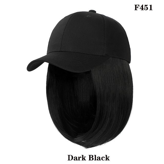 Short Hair One Piece Bobo Head Cap Wig