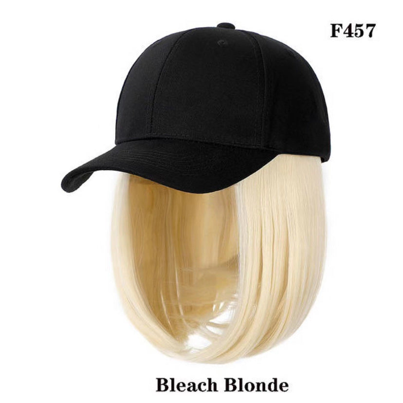 Short Hair One Piece Bobo Head Cap Wig