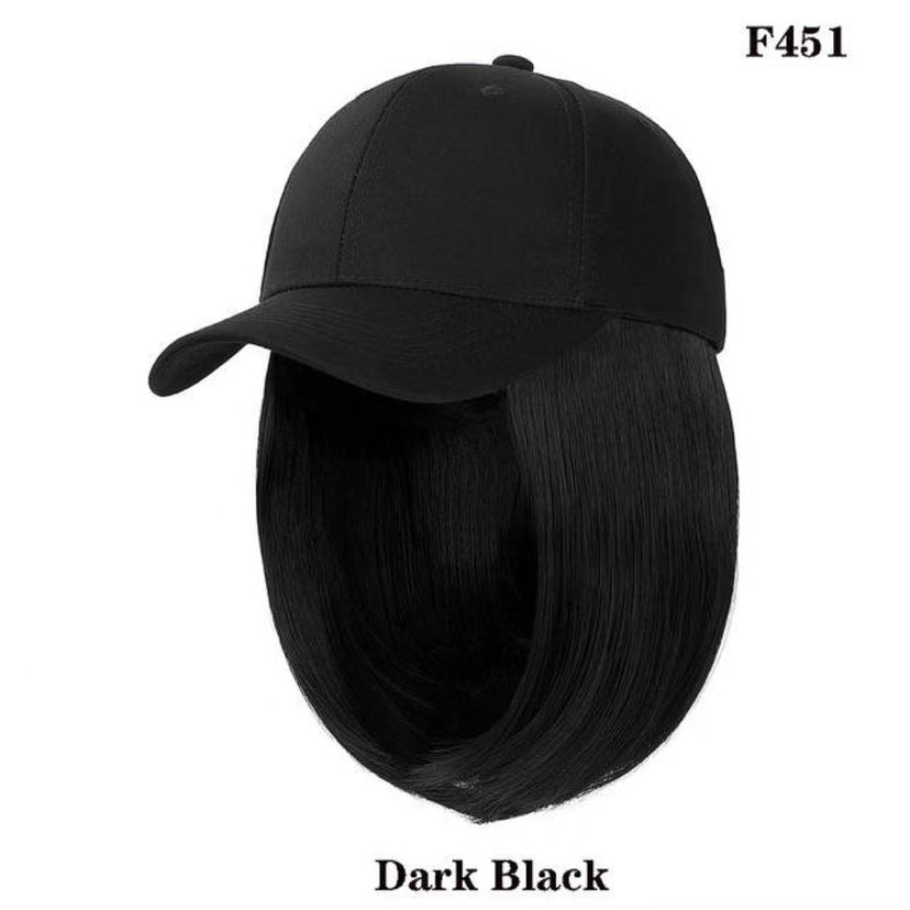Short Hair One Piece Bobo Head Cap Wig