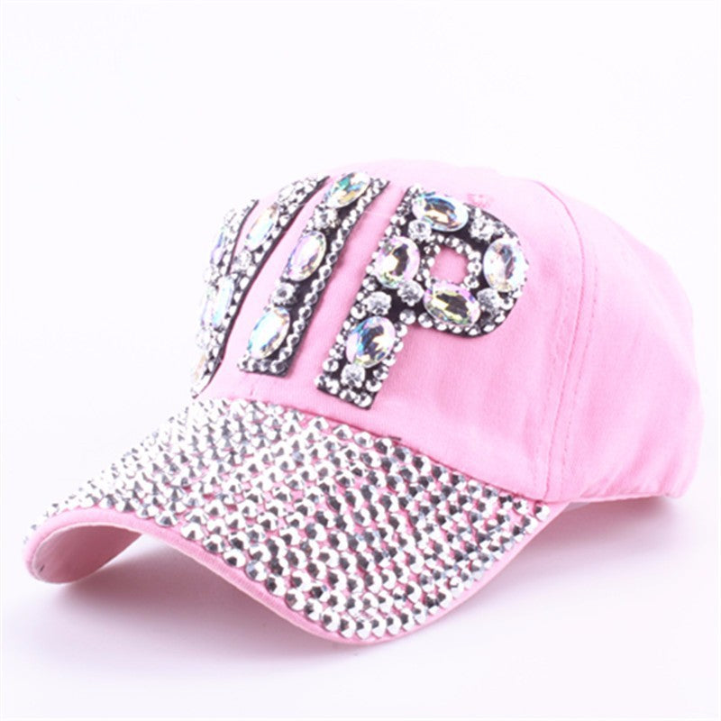 Diamond-Encrusted Letters VIP Diamond Hats