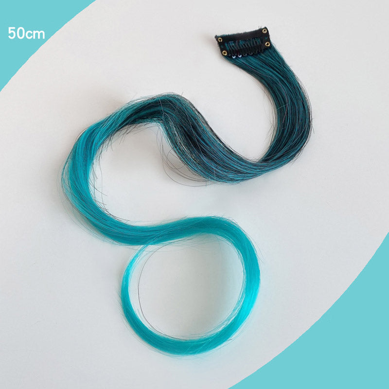 Hip Hop Gradient Design Wig Decorative Hair Clip - Single Pieces