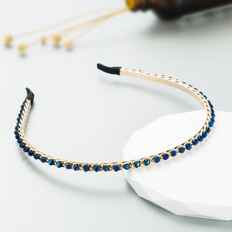 Alloy Light Luxury Rhinestone Headband