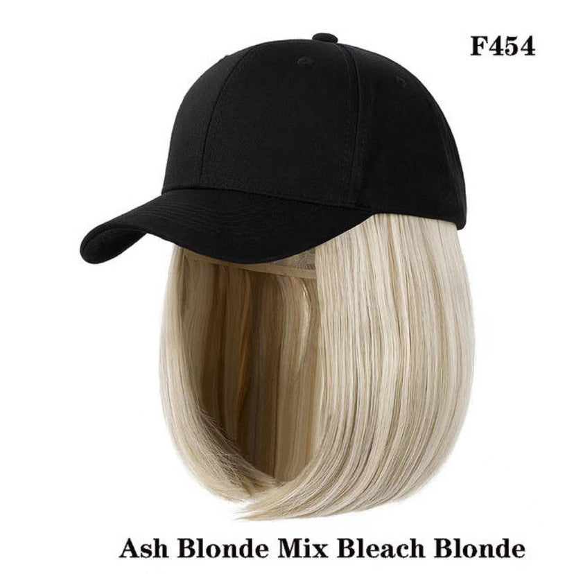 Short Hair One Piece Bobo Head Cap Wig