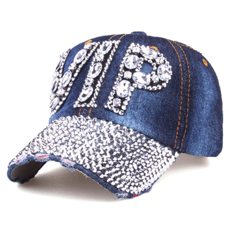 Diamond-Encrusted Letters VIP Diamond Hats