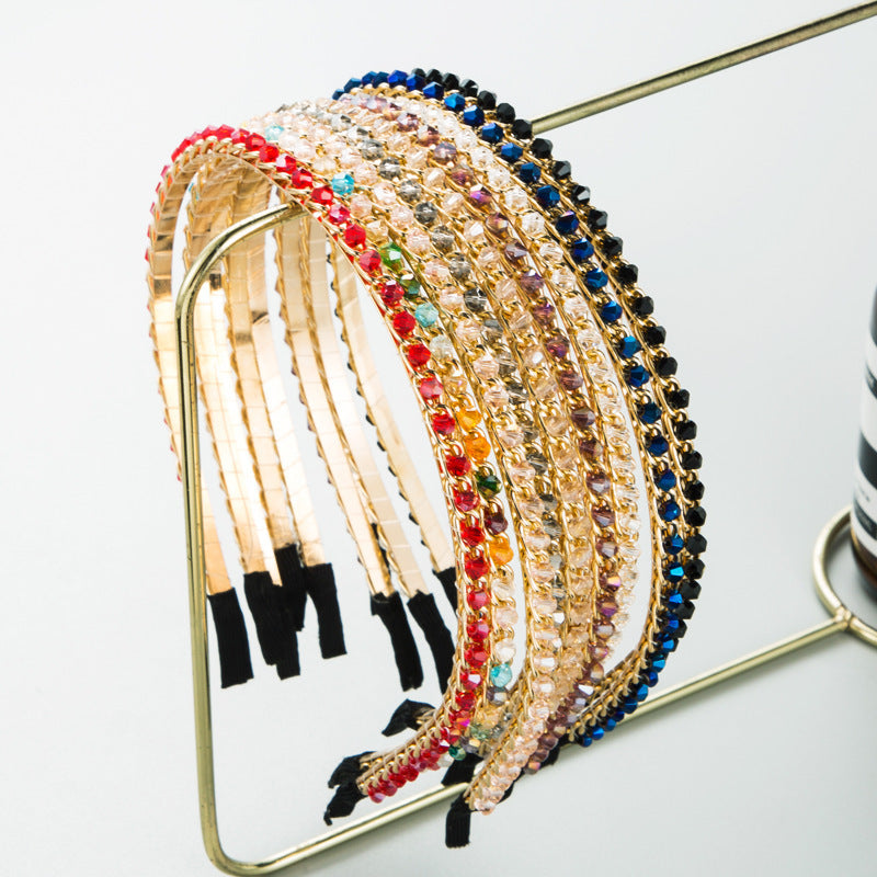 Alloy Light Luxury Rhinestone Headband