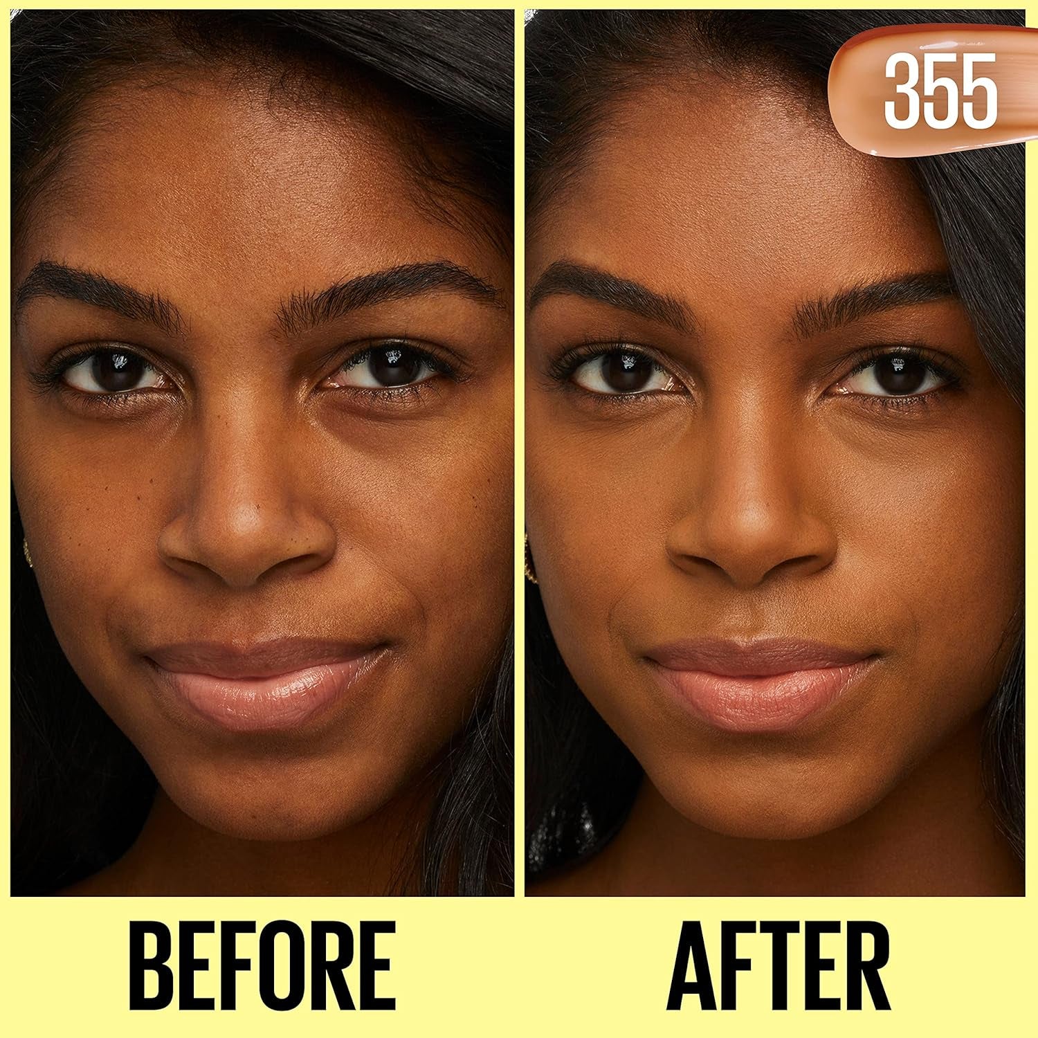 Fit Me Tinted Moisturizer, Natural Coverage, Face Makeup, 368, 1 Count