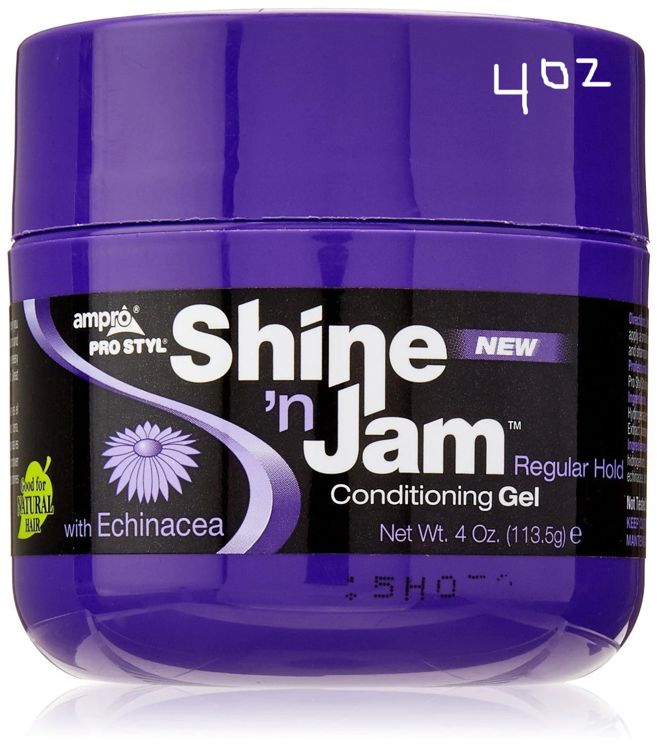 Ampro Pro Styl Shine-N-Jam Conditioning Gel Regular 4 oz