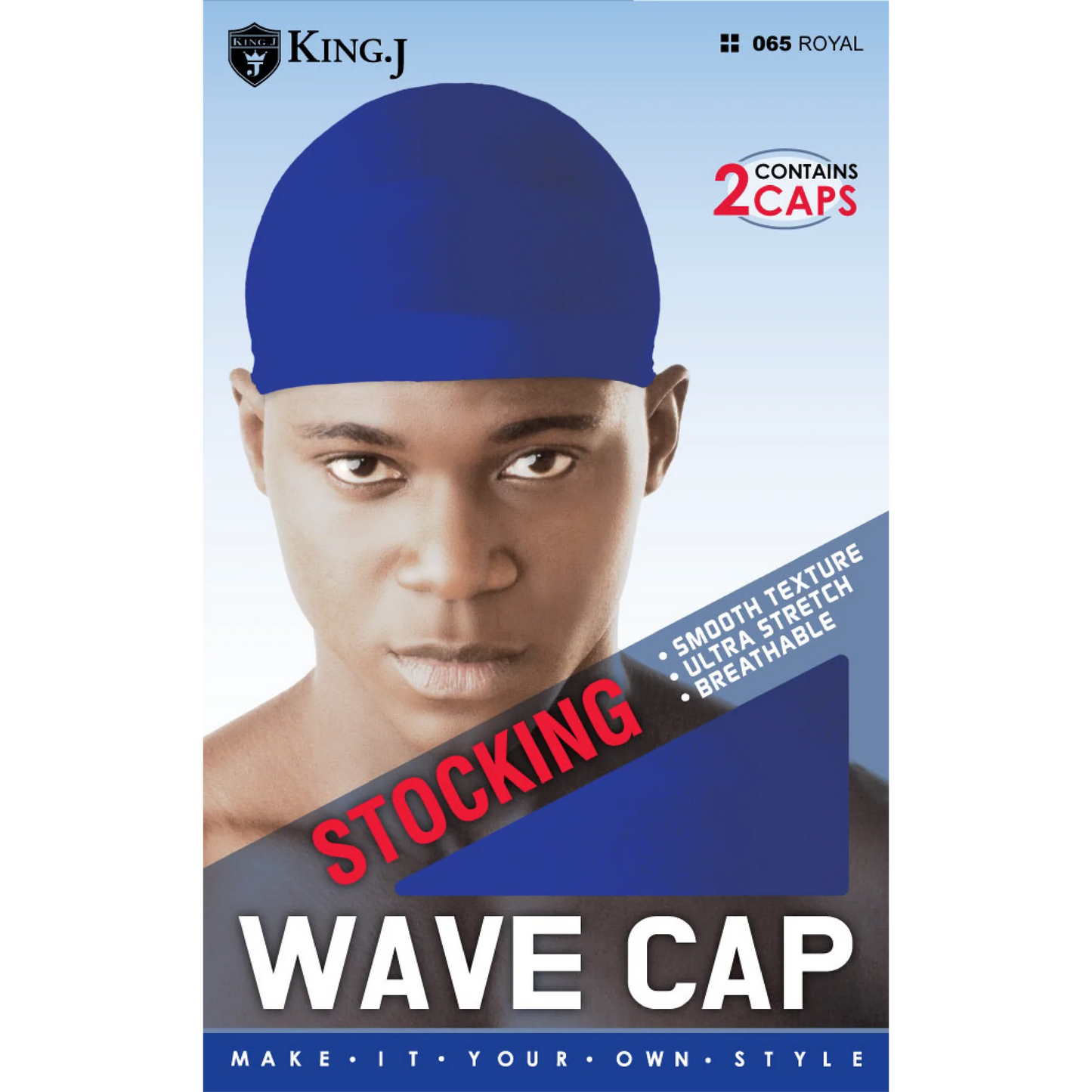 STOCKING WAVE CAP / ROYAL BLUE